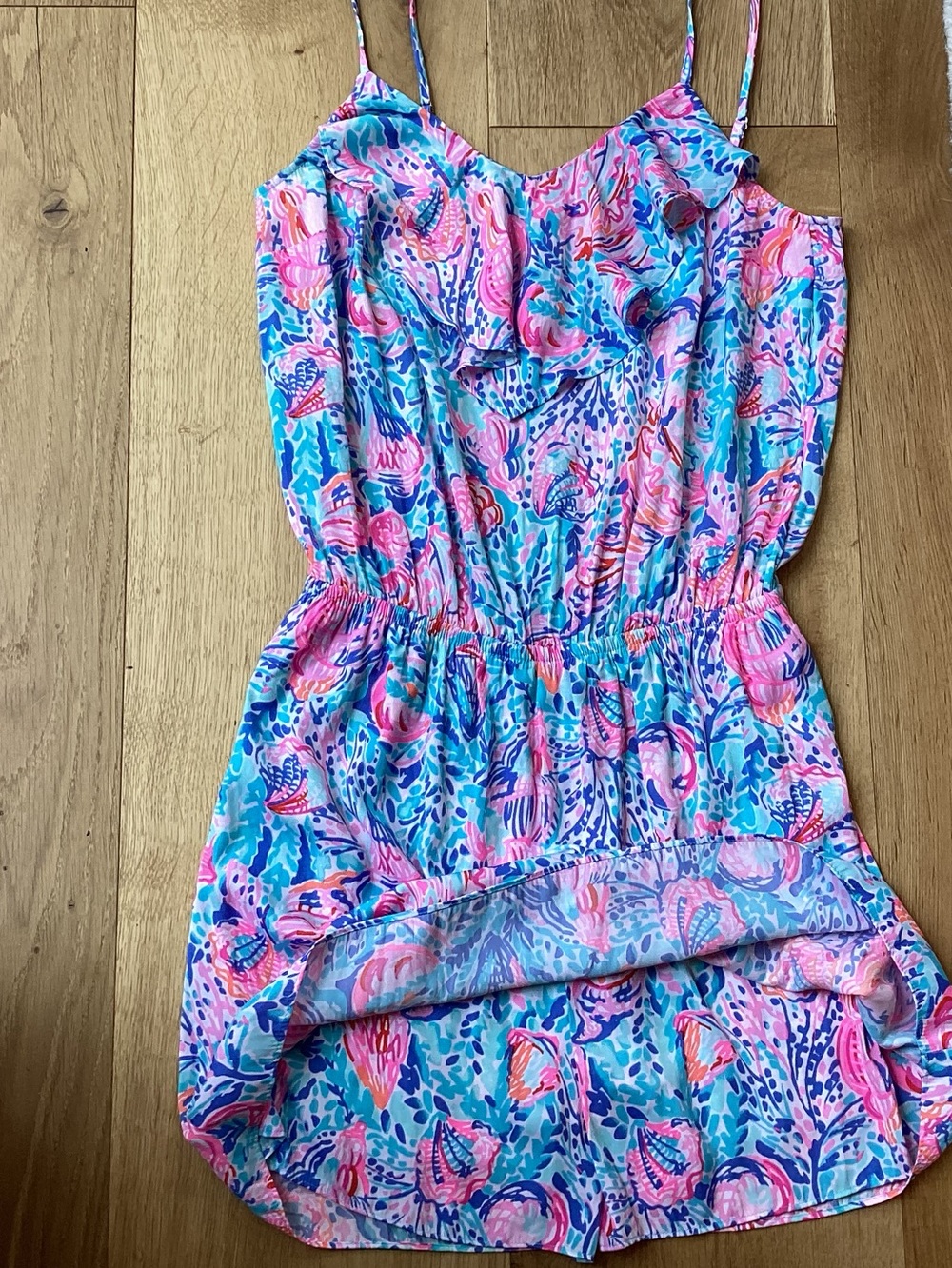 NWT Lilly Pulitzer Zana Romper in Multi Treasure Trove